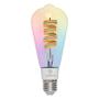 Imagem de Lampada Led Filamento Smart 6,0w Rgb St64 E27 Biv