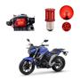 Imagem de Lâmpada Led Freio 2 Polos Sequencial Strobo Moto Fazer 250 2012 2013 2014 2015 2016 2017 2018 2019 2020