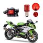 Imagem de Lâmpada Led Freio 2 Polos Sequencial Strobo Moto Ninja ZX 6R 636CC 2005 2006