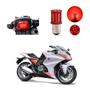 Imagem de Lâmpada Led Freio 2 Polos Sequencial Strobo Moto VFR 1200F 2010 2011 2012 2013