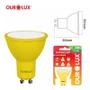 Imagem de Lâmpada LED GU10 04 Watts BIVOLT Amarelo OUROLUX