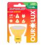 Imagem de Lâmpada LED GU10 04 Watts BIVOLT Amarelo OUROLUX