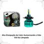 Imagem de Lâmpada Led H4 Chip Y4 Farol Alto e Baixo Stallion CB 500 2000 2001 2002 2003 2004 2005