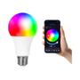 Imagem de Lâmpada LED Inteligente Colorida Tuya Bluetooth E27 RGB CW Phone APP Controle Luz Ambiente Para