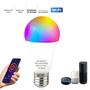 Imagem de Lâmpada LED Inteligente WiFi/Bluetooth E27 15W RGB+CW - Controle por App, Alexa e Google Home
