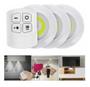 Imagem de Lampada Led Luminaria Sem Fio Com Controle Remoto Kit C/ 3