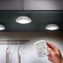 Imagem de Lampada Led Luminaria Sem Fio Com Controle Remoto Kit Com 3