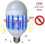 Imagem de Lâmpada Led Mata Mosquito Pernilongo Inseto Zica 127V 15W E27 Killer Lamp V80 - X-Zhang