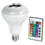 Imagem de Lâmpada Led Music Bluetooth Rgb 12w Com Controle Remoto