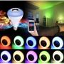 Imagem de Lâmpada Led Music Bulb Bluetooth Bulbo Rgbw Festa Quarto Dj