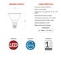 Imagem de Lampada Led Par 30 11w Branco Quente 2700k E27 Bivolt