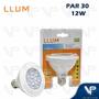 Imagem de Lâmpada led par30 12w 6500k(branco frio)e27 bivolt - LLUM