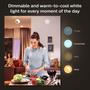 Imagem de Lâmpada LED Philips Hue Smart 9W A19 Soft Warm White Light, pacote com 2 unidades