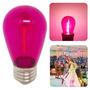 Imagem de Lâmpada Led Retrô Coloridas Filamento Bolinha1w S14 110v Abajur Luminárias  61461