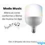 Imagem de Lampada Led Rgb Bulbo 30w Inteligente Smart Wi-fi Elgin