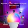 Imagem de Lâmpada LED RGB E27 220V Com Mudança De Cor E Controle Remoto IR