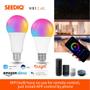 Imagem de Lâmpada LED RGB Inteligente com Controle Remoto