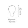 Imagem de Lâmpada Led Save Energy Bolinha G45 3W E27 Bivolt
