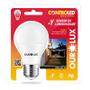 Imagem de Lampada Led Sensor Luminosidade 9 Watts 6500K Branco Frio - OUROLUX