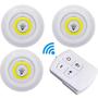 Lâmpada Led Spot Sem Fio Conjunto 3 Luminárias Com Controle - Bivena Imagem de Lâmpada Led Spot Sem Fio Conjunto 3 Luminárias Com Controle