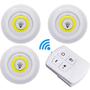 Lâmpada Led Spot Sem Fio Conjunto 3 Luminárias com Controle - EFICIENTE Imagem de Lâmpada Led Spot Sem Fio Conjunto 3 Luminárias com Controle