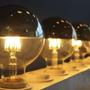 Imagem de Lâmpada Led Vintage Filamento 6w G95 Espelhada Globo Ballon Bivolt Rosê