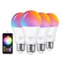 Imagem de Lâmpada LED Wi-Fi Inteligente E27 RGB - Regulável, Zigbee e Compatível com Alexa