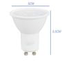 Imagem de Lâmpada Luz Led Dicróica GU10 MR16 4,8W 350 Lúmens Bivolt