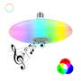 Imagem de Lâmpada Luz Led Rgb 24w Ufo Caixa Som Bluetooth Musical Led