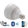 Imagem de Lampada Luz Led Rgb Bluetooth Caixa Som Controle Remoto