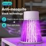 Imagem de Lâmpada Mata Mosquito Led Uv Eletrônico Pernilongo Insetos Repelente Portátil