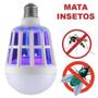 Imagem de Lampada Mata Mosquitos Com Choque Eletrico 12W