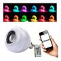 Imagem de Lâmpada Musical Bluetooth Led com Controle Remoto  -  Bulb Party ball