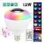 Imagem de Lâmpada Musical Bluetooth Led com Controle Remoto  -  Bulb Party ball