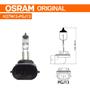 Imagem de Lampada Osram H27 H27W/2 Farol Milha Neblina 27W 12V Original Line 881 Soquete PGJ13 Automotiva Unidade