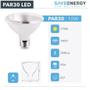 Imagem de Lampada Par30 Led 10w 2700k quente Save Energy Ip54