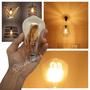 Imagem de Lâmpada Retrô Bulbo Com Filamento Led 4w St64 Torna Ambiente Aconchegante 60484