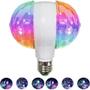 Imagem de Lâmpada Rgb Led Colorida Rotativa Bola Maluca Dupla Bivolt
