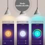 Imagem de Lâmpada Smart WiFi LED Inteligente Color RGB , Luz Branca Quente e Fria Alexa Google 15W Bivolt