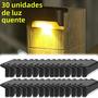Imagem de Lâmpada Solar LED de Passo Impermeável - Luz para Jardim, Caminho e Escada