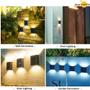 Imagem de Lâmpada  Solar Luz Led 6 Und. com Sensor De Presença Automático para decoração