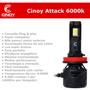 Imagem de Lâmpada Super Led Cinoy Attack 6000k H7 60W 8000Lm