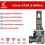 Imagem de Lâmpada Super Led Mini Cinoy Star 6000k H3 30w 6000lm