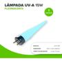 Imagem de Lâmpada Uva 15w Atrativa Para Armadilha Mata Mosca Mosquito Luz Negra 