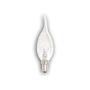 Imagem de Lâmpada Vela Incandescente Bico Torto clara  E12 25W 220V kit com 10
