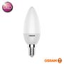 Imagem de Lampada vela led 3w biv 2700k e14 leitosa osram 7015864