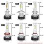 Imagem de Lâmpadas de Farol de Carro LED Dawnknight K7c 4300K - H7, H4, H11, HB3, 9005, HB4, 9006 (3 Tubos de Cobre) - 12V