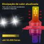 Imagem de Lâmpadas de LED para Carro H11 H8 H4 H7 9005 9006 HB4 HB3 H9 - 12V 3030 Chips