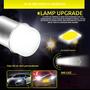 Imagem de Lâmpadas de Sinalização de Carro LED (2 Unidades) - Branco, Vermelho e Amarelo - 1156 P21W/1157 BA15S 5W