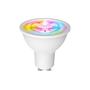 Imagem de Lâmpadas LED Inteligentes RGB C+W Reguláveis MOES Tuya ZigBee GU10 5W Controle De Luz WiFi Alexa
